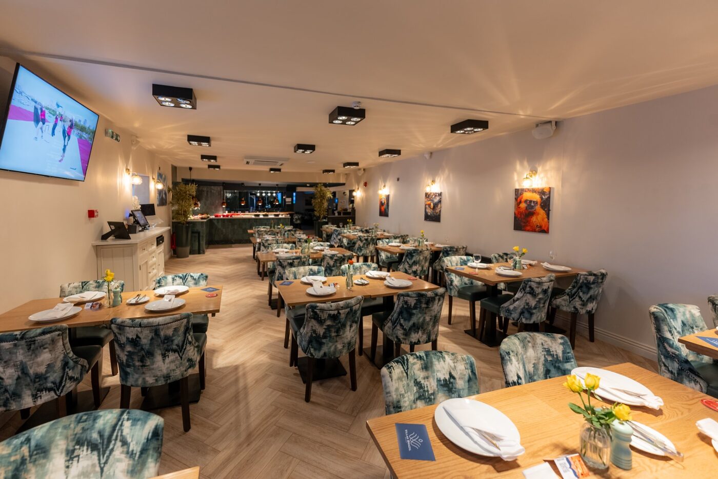 The Market Table salad bar at Villas Brazil