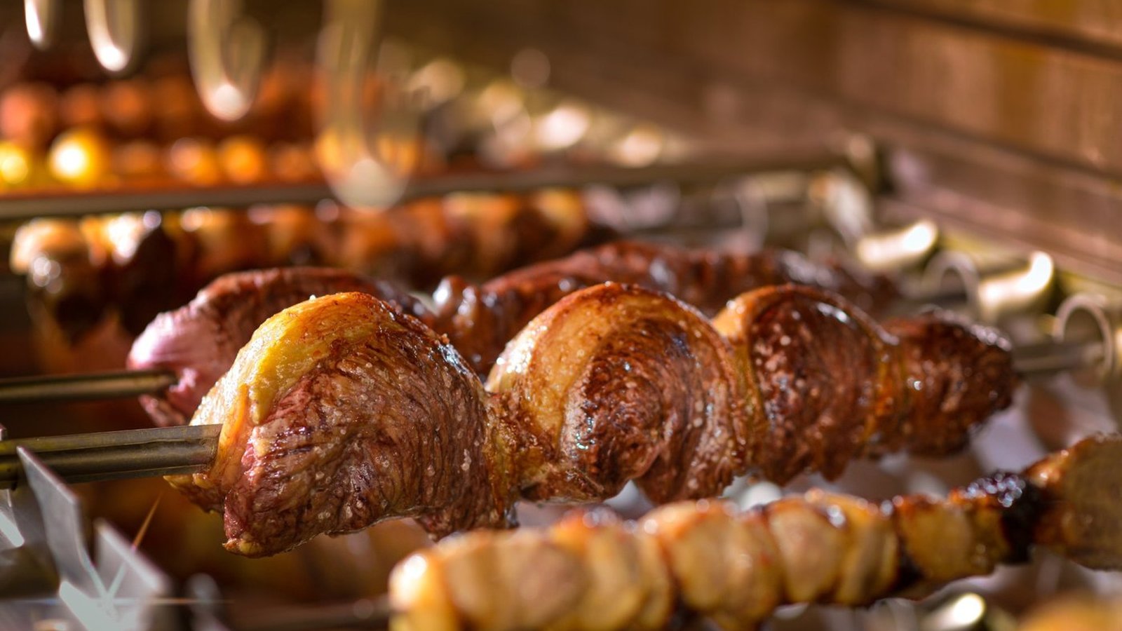 Picanha carved tableside at Villas Brazil