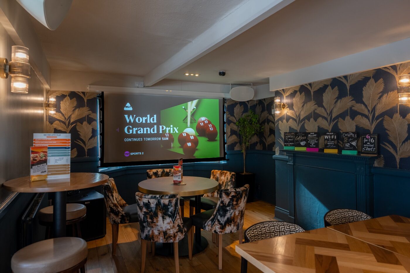 Villas Brazil private screening room